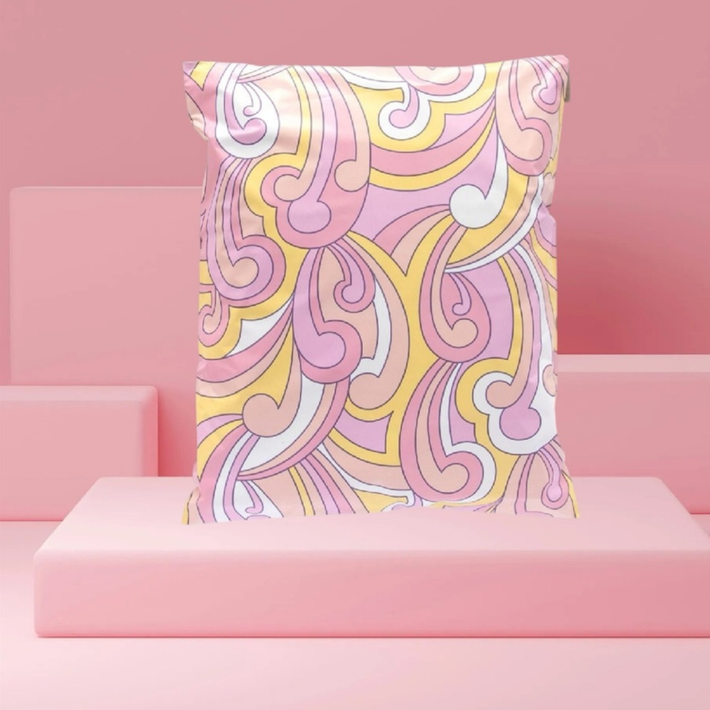 NEW!🌸20 Spring Fling Swirl Poly Mailer 10 x 13 inch